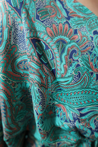 Imported Muslin Co-ord Set | Digital Print | Kaftan Style – Effortless & Chic - Har Pal Fashionable